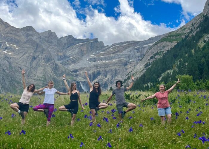 Retraite yoga randonnée Pyrénées