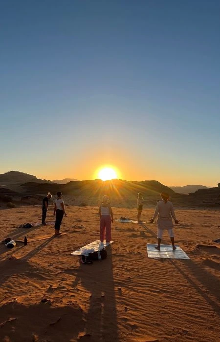11trek dans le desert en Jordanie