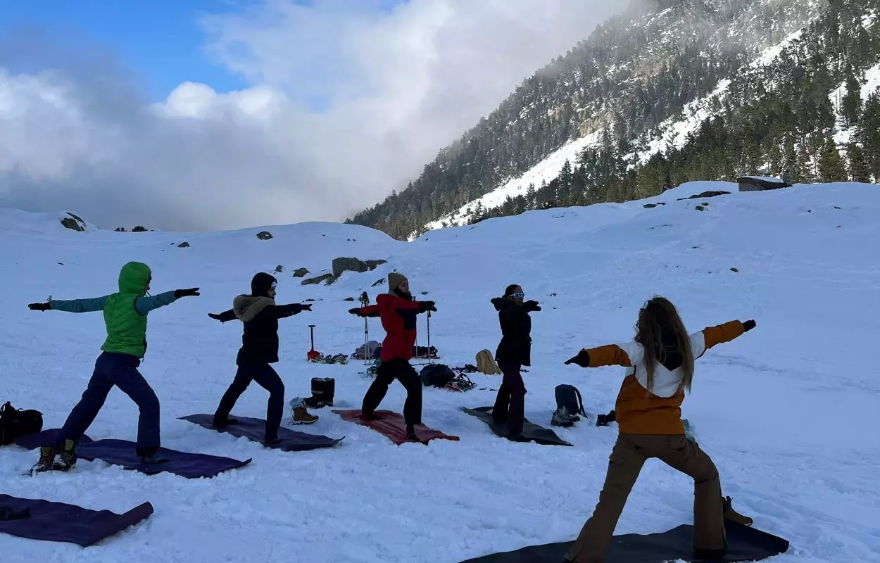 11week-end rando yoga pyrénées