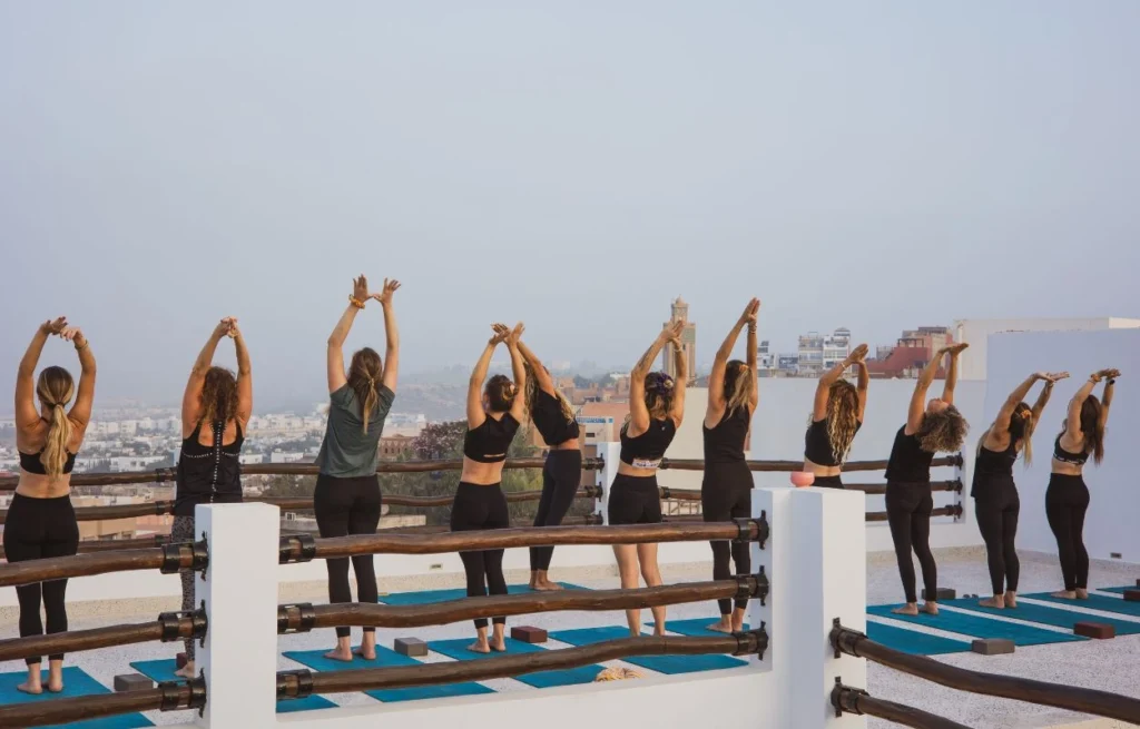 Retraite yoga surf Maroc