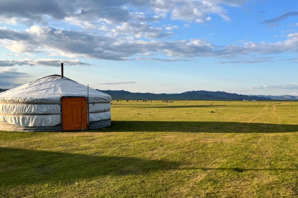 Yourte en mongolie